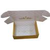 Buy cheap High Gloss Vanishing Foil Stamper Corrugated Cardboard Mailer Boxes from wholesalers