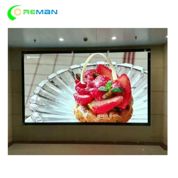 Quality Huge P6 Indoor LED Display Video Wall Advertising High Brightness Icn2038s Customized for sale
