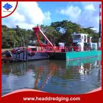Sand Dredging Cutter Suction Dredger Depth 20m For Sea