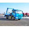 Buy cheap Skip Loading Waste Collection Trucks Self Dumping 10m3 / 12m3 Volume Swing Arm Type from wholesalers