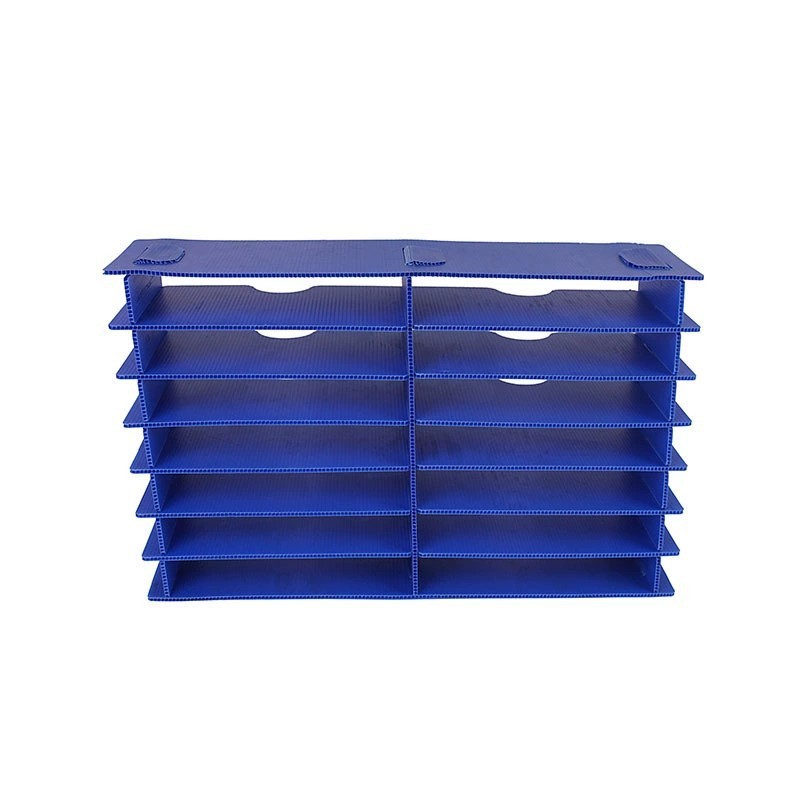 Hollow Reusable Sheet Box Dividers Plastic PP Corrugated Plastic Cardboard