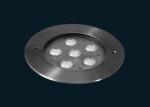 High Voltage LED Underground Light Good Heat Dissipation 316 SS 27W RGB 3in1