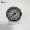 Buy cheap 63mm Stainless Steel Liquid Filled Pressure Gauge Shockproof 1/4"Bsp Back Connection from wholesalers