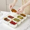 Buy cheap Plastic 8-divided Lunch Box Storage Box Insurance Container Box Refrigerator Fresh-keeping from wholesalers