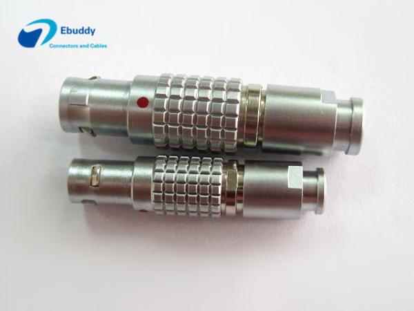 Buy cheap 8pin Push Pull Circular Cable Connectors Lemo Alternative FGG 1B Size Male Plug from wholesalers