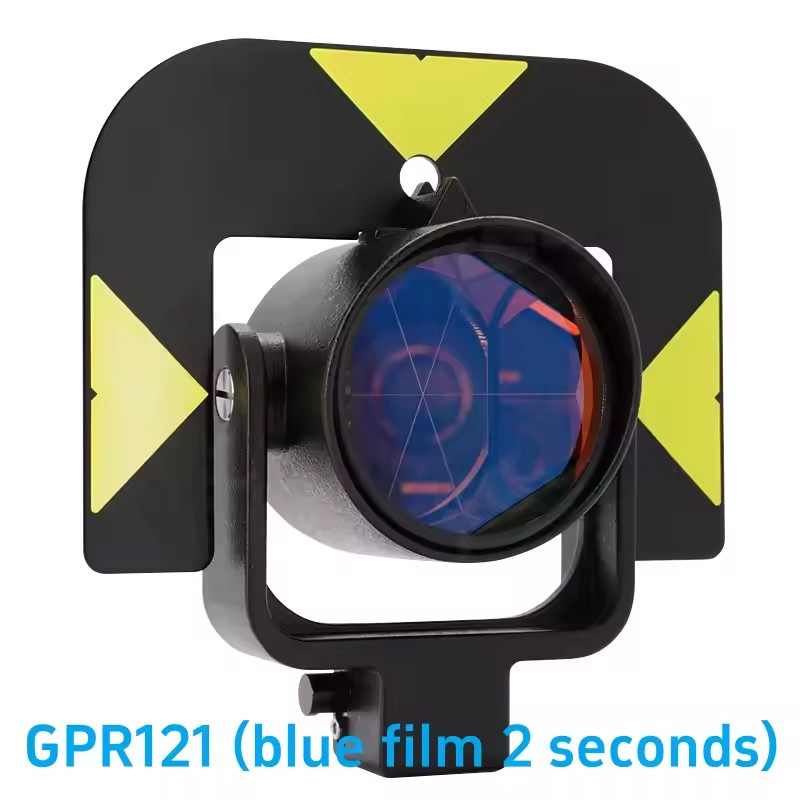 GPR111GPH1 GPR121 Single Prism For LeicCa Total Stations Prism Surveying Instrument Offset 0mm Constant With Soft Bag