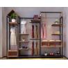 Buy cheap Freestanding Clothing Display Racks Clothing Store Displays Metal / MDF Material from wholesalers