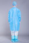 Visitor Blue Non Woven SMS 35g Disposable Lab Coat