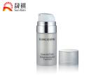 Pp / Pet Airless Treatment Pump Bottle 30ml Frosted Cosmetic Face Cream