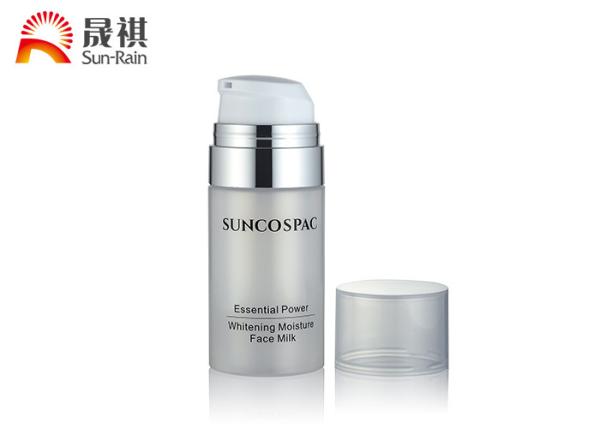 Buy cheap Pp / Pet Airless Treatment Pump Bottle 30ml Frosted Cosmetic Face Cream Packaging SR2104 from wholesalers