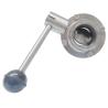 Buy cheap Sanitary SS304/316L Electric Wafer Type Butterfly Valve for Normal Temperature Media from wholesalers