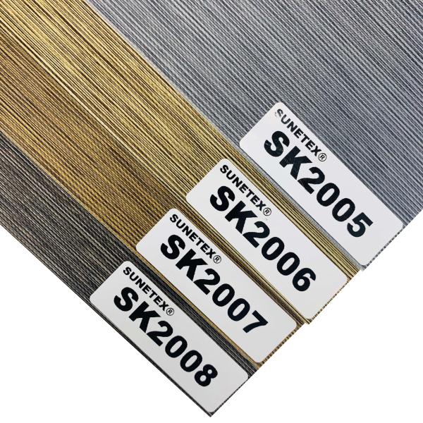 Buy cheap Semi Blackout Polyester Roller Zebra Blinds Fabric 50mmx75mm from wholesalers