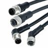 Buy cheap Male Female M12 Waterproof Connector Au Contact 26AWG - 22AWG Cable from wholesalers