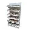 Buy cheap 1 way shelves supermarket rack light duty metallic shelf Store Display Factory Direct display shelving for sale from wholesalers