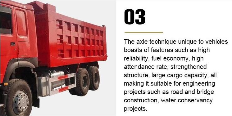 Second Hand Sinotruk Howo 371 Dump Truck 6x4 Tipper