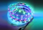 IP67 Weatherproof Black FPC Digital LED Strip Lights Multi Color 32LEDs &