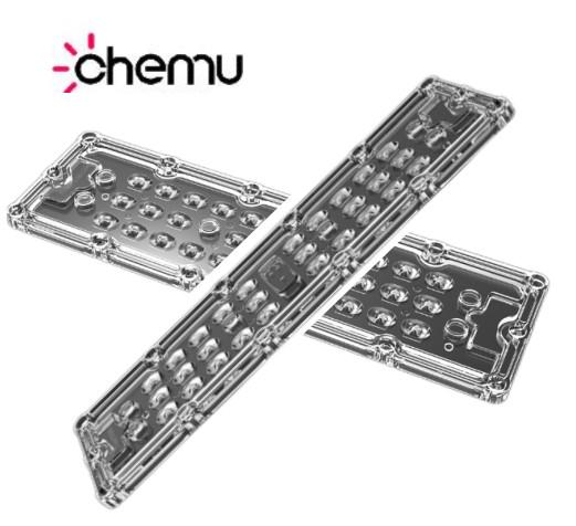 Buy cheap SMD 5050 90x120 Degree Outdoor Light Lens , 28 In 1 Tunnel Light LED Chip Lens from wholesalers
