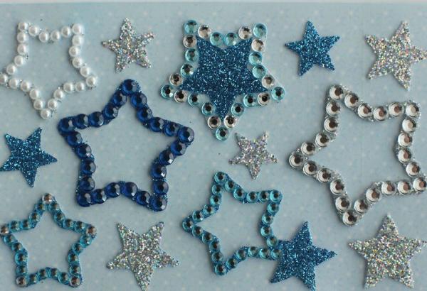 Buy cheap Promotional Clear Epoxy Star Shaped Stickers Printable Die Cut For MP3 from wholesalers