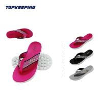 Buy cheap Red Bottom Ladies Rubber Slipper Beach Comfortable Ladies Mule Slippers product