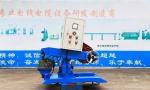 50KW PVC PE 70+35 YASKAWA Inverter Double Color Cable Extruder Machine