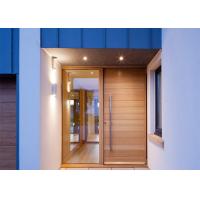 Buy cheap Commercial Solid Wood Interior Doors With Glass , Solid Wood Front Doors For product