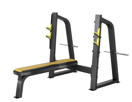 Wholesale High Quality Flat Steel Bench Home Gym Fitness Equipment Medium Loader Weight Bench