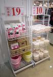 H1600mm Supermarket Promotional Merchandise Metal Display Rack