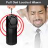 Buy cheap Personal Security Products with AAA Battery 130 db Personal Alarm Keychain Best Selling from wholesalers