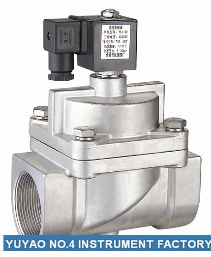 Buy cheap Pilot Operated NC Solenoid Valve High Pressure , 15mm Solenoid Valve SS304 from wholesalers