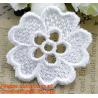 Buy cheap Lace Collar Applique Neckline Lace Crochet Flower Motif Patchwork Sewing Access from wholesalers