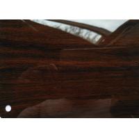 Buy cheap Wood Grain Pvc Self Adhesive Film Furniture Cover High Glossy 0.45M product