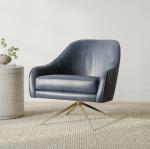 ODM Modern Swivel Chair Metal Base For Office Leisure Living Room