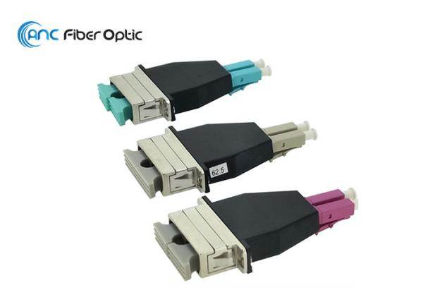 SC Female To LC Male Fiber Optic Adapters Low Insertion Loss In Simplex / Duplex