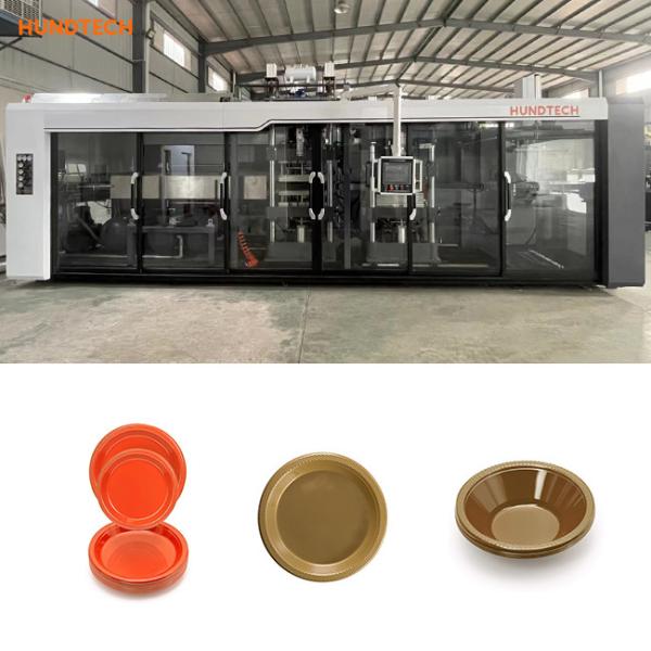 Buy cheap Clear Plastic Plate Forming Machine PP PS HIPS Air Control Thermoforming from wholesalers