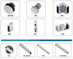 Corrosion Proof Glass Sliding Door Fittings Water Resistant Shower Door Roller