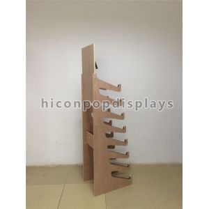 Buy cheap Snowboard Longboard Retail Store Fixtures Wooden Skateboard Display Stand from wholesalers