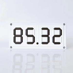 Wholesale Aluminum Alloy Frame Seven Segment Display Manual Turnover Price Display Board from china suppliers