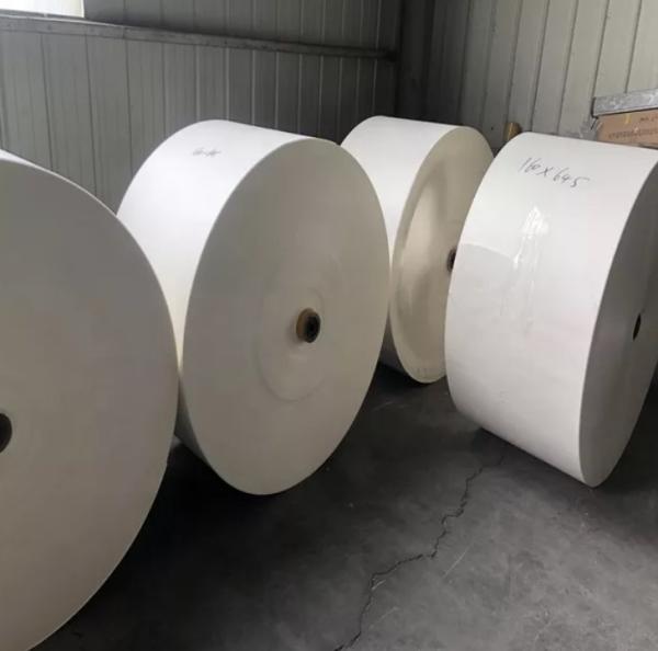 Buy cheap OEM 190gsm 260gsm PE Coated Cup Stock Paper In Roll Sheet from wholesalers