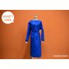 Buy cheap Blue Large Size Disposable Isolation Gowns Non Woven Poly Coated Waterproof from wholesalers