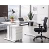 Buy cheap ISO14001 3 Drawers ODM Mobile Office Storage Cabinet from wholesalers