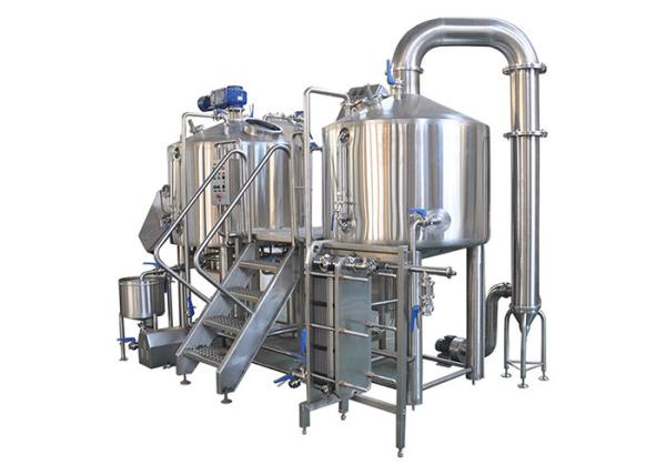 Buy cheap High Precision 2 Vessel Brewhouse 500L Steam Heating SS304 Material from wholesalers