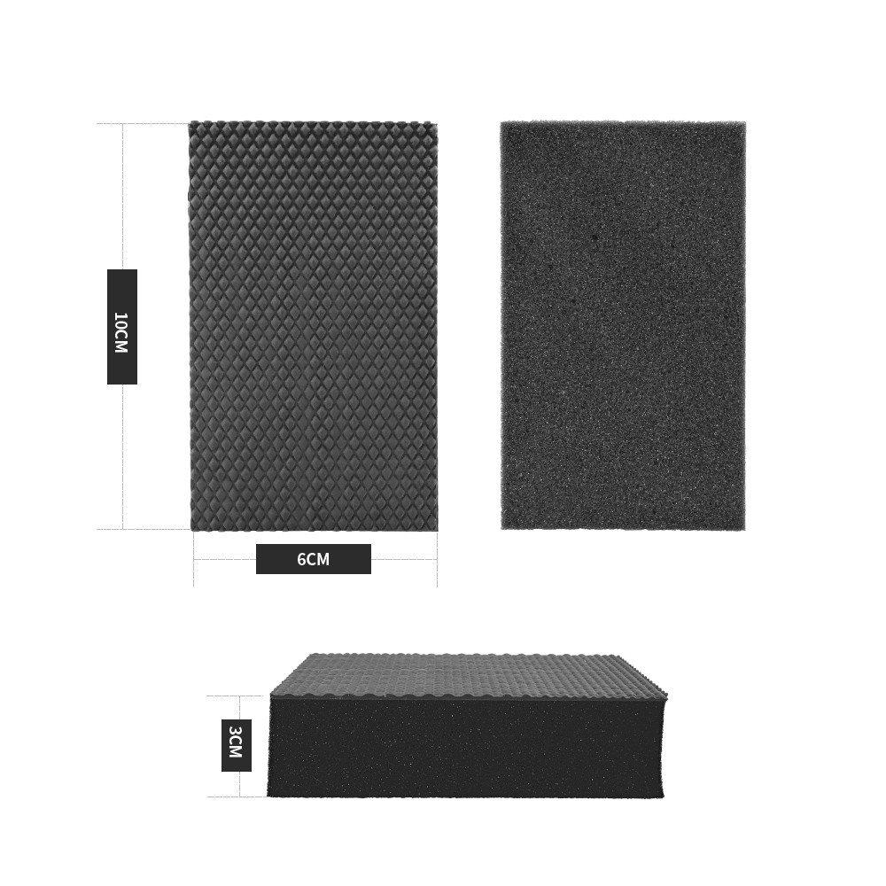 Portable Black Customs Shape Car Washing Kit With Pp Box Packages