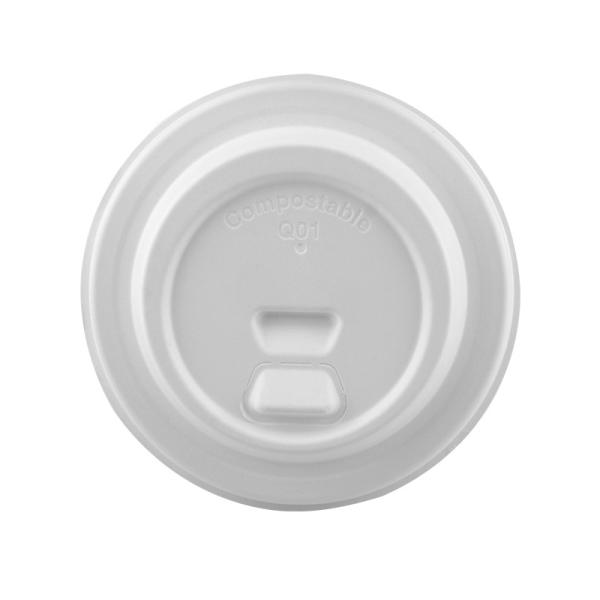 Buy cheap 80mm 90mm Eco Cup Lids 100% Natural Plant Fiber Sugarcane Bagasse Lids from wholesalers