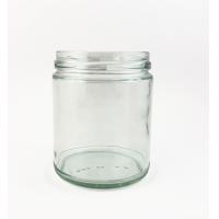 Buy cheap 70-2030 Finish Clear Glass Cookie Jar 178gram For Tea Coffee Sugar product