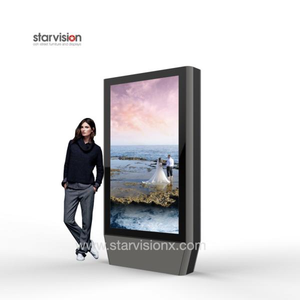 Buy cheap Outdoor Anti-Glare Totem Digital Signage 3000nits High Brightness for Airport from wholesalers