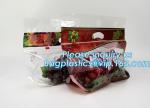 Fresh Lettuce Salad Fruits Pouches BOPP Anti Fog Leafy Vegetables Packaging Bags