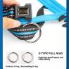 Buy cheap XXS-XXL Reflective Leash And Collar Nylon Four Legged Hi Vis Dog Leads from wholesalers