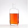 Buy cheap 700ml Flat Clear Square Glass Bottle for Spirits Liquor Gin Vodka Whisky Tequila from wholesalers