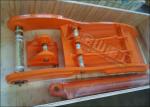 High Strength Steel Excavator Grapple Bucket , Excavator Thumb Fit PC120 SK135