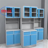 Buy cheap 110 Degree Hinge Full Steel Hospital Clinic Furniture Disposal Work Benches with product